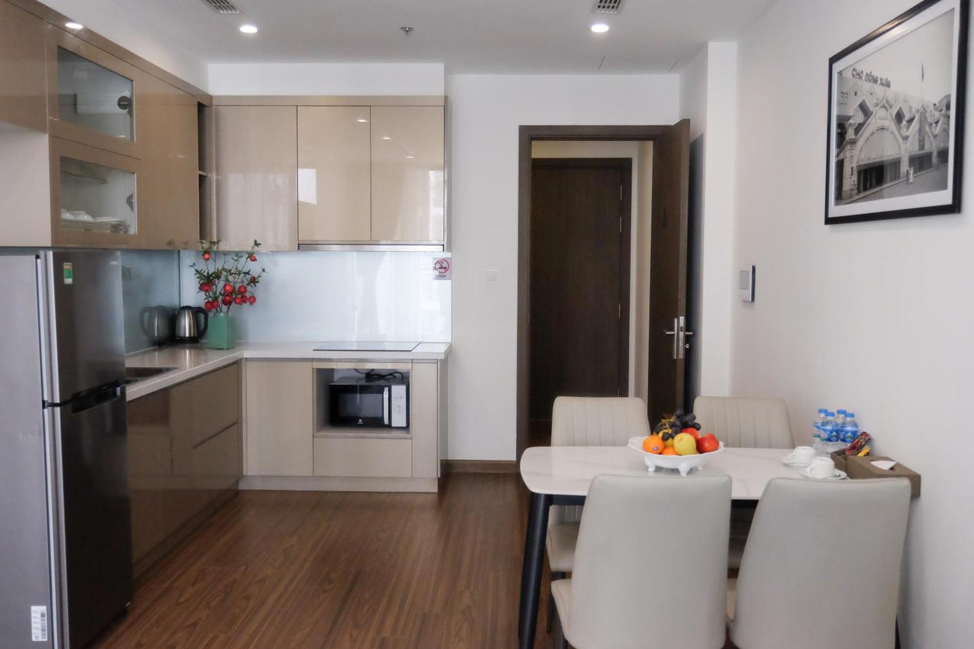 هانوي Aspaces Serviced Apartments - Vinhomes West Point المظهر الخارجي الصورة